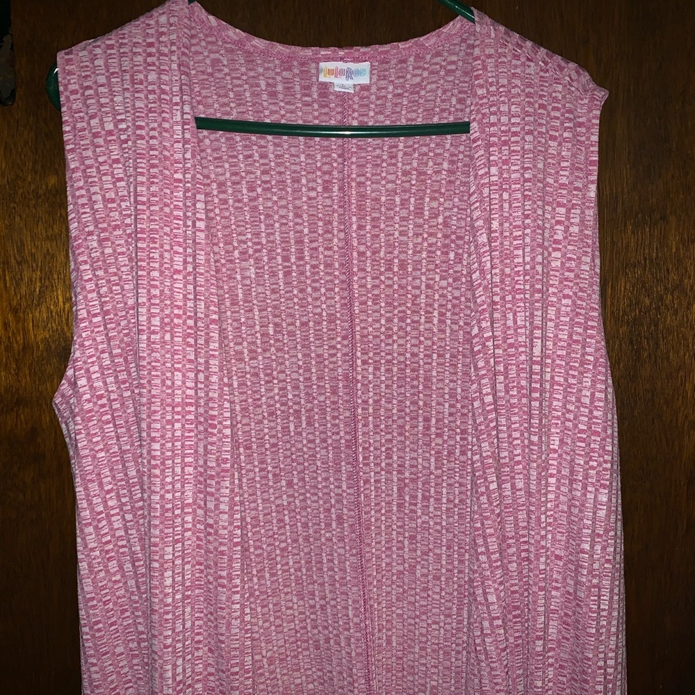 Lularoe Joy Red and White Large
